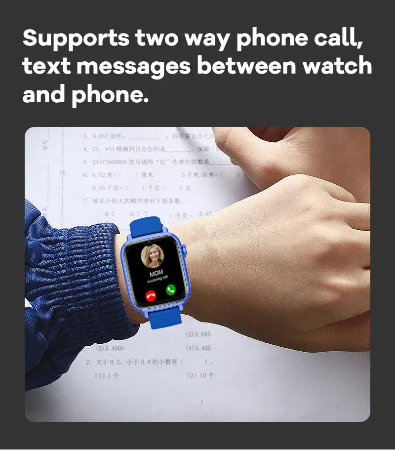 4G Smart Watch Kids GPS WIFI Video Call SOS APP Download Child Smartwatch Camera Monitor Tracker Location Phone Watch - Wear444