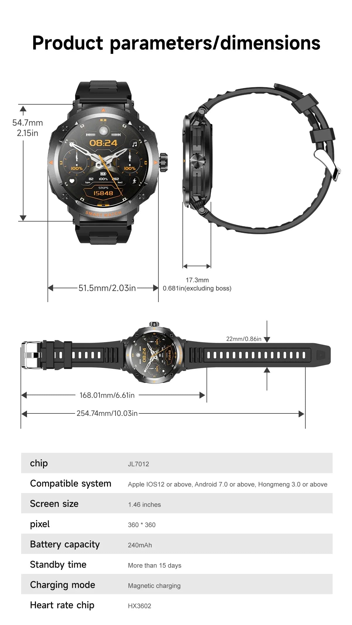 2025 NewSmart Watch With BT earphone 2-In-1 NFC Bluetooth Call Men Watch GPS Track Heart Rate Monitor Play Music SmartWatch GIFT - Wear444