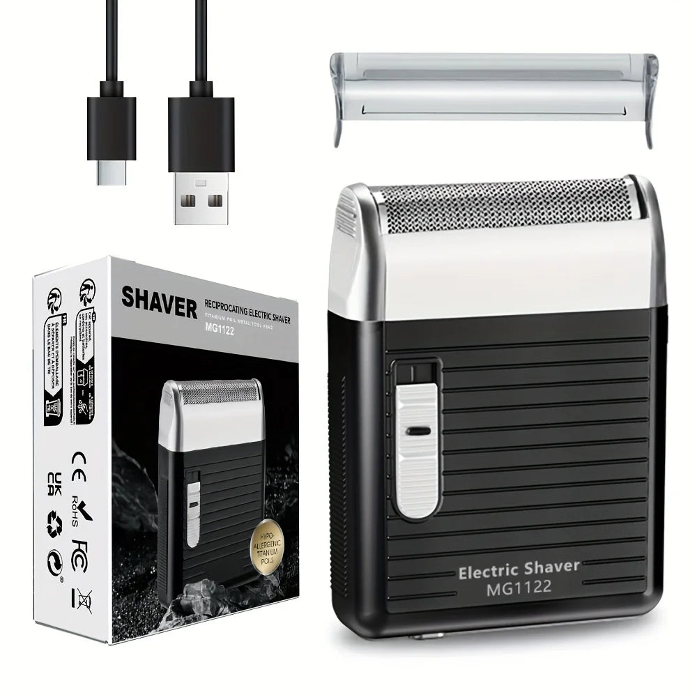 Bald hair styling machine, electric shaver with USB charging and digital speed display