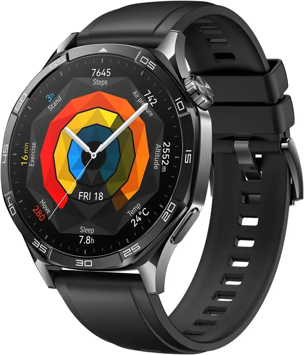 HUAWEI Watch GT 5 46mm Smartwatch, up to 14 Days Battery Life, All New Running and Cycling Sports Smart Watch, Sharp Edged Desig - Wear444