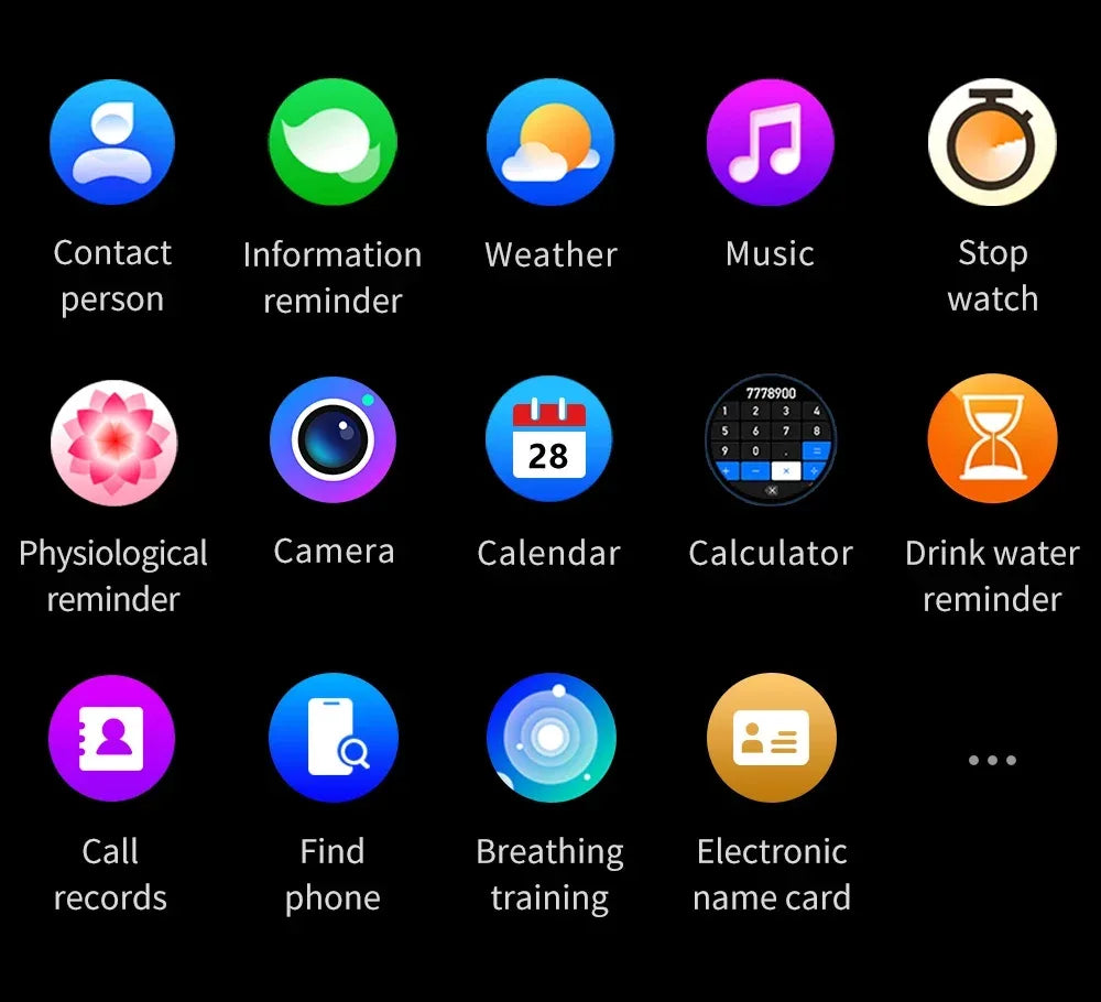 KUMI GW3 Pro Smartwatch 1.43" AMOLED IP68 Waterproof Bluetooth 5.2 Fitness Tracker Heart Rate Blood Oxygen Monitor - Wear444