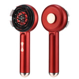 Electric Hair Regrowth Brush with Infrared Light Machine Acupoint Scalp Massage Anti-Hair Loss Exercise Hair Scrubber Combs