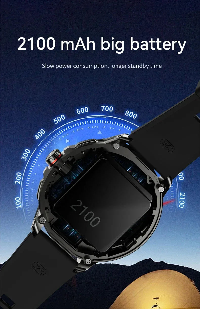 5G/4G Smart Watch 720*720 AMOLED 1.95 inch HD 900W Camera 8GB+128GB RAM 1990mAh Clock GPS WIFI Google APP Smartwatch Android 9.0 - Wear444