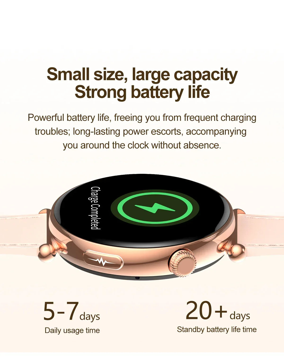 2026 New Women AI Smart Diagnosis Smart Watch HRV+ECG Uric Acid Blood Oxygen Health Monitor IP68 Waterproof Sports Smartwatches - Wear444