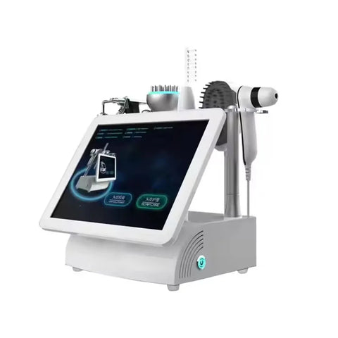 5 In 1 High Frequency Hair Follicle Detection Scalp Treatment Machine Hair Analyze Scalp Care Massage Hair Regrowth Device