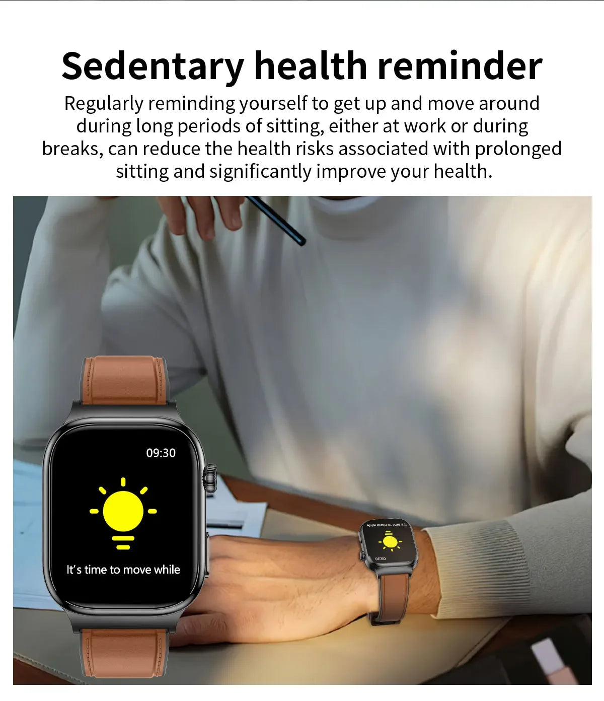 Accurate Measurement Health Smart Watch ECG+PPG Uric Acid Blood Pressure Blood Lipids BT Call Bluetooth Sport tracker Smartwatch - Wear444