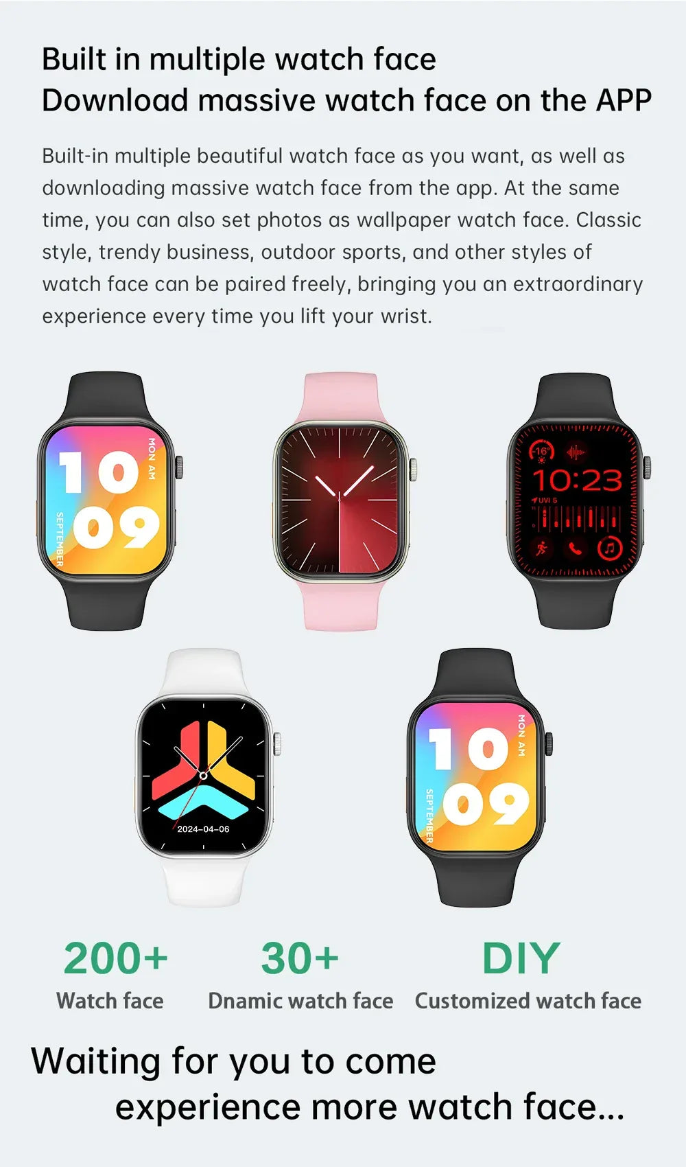 2026 Smart Watch 1.83" HD Screen Bluetooth Call Heart Rate Monitoring 120+ Sports Modes Waterproof for Men Woman Smartwatch Gift - Wear444