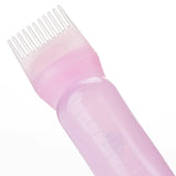 3pcs 180ml hair oil bottle refillable bottle hair oil bottle professional hairdressing tool，Special for real hair wigs