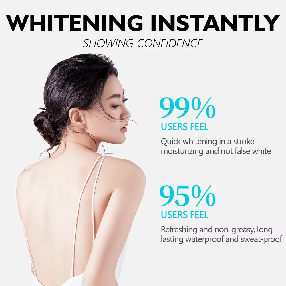 VIBRANT GLAMOUR Whitening Cream Moisturizing Nicotinamide Skin Brightening Lotion Quickly Whitens Face And Body Skin 80G