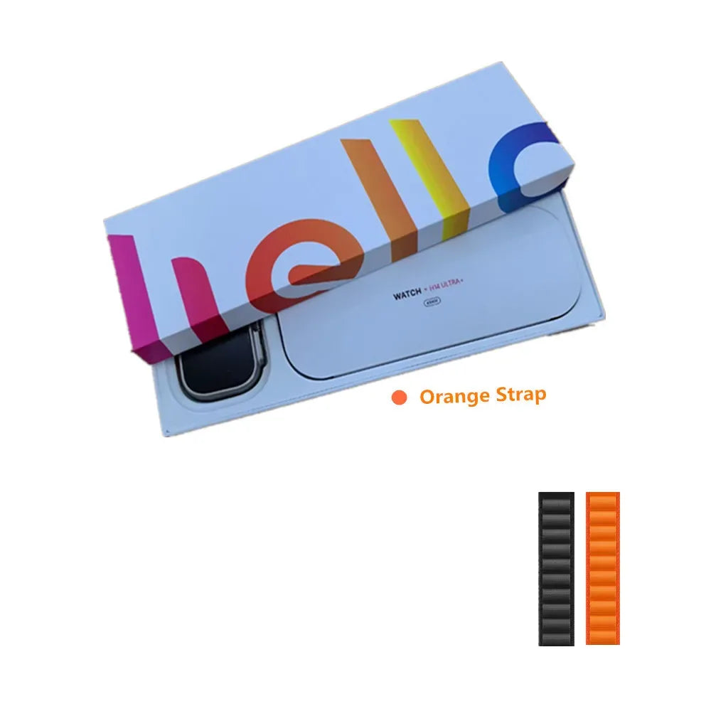 2025 Newest Smart Watch H14 Ultra Plus Hello Watch 3 Series Amoled Screen 49mm Heart Rate Music Sport Mode Smartwatch Men Women - Wear444