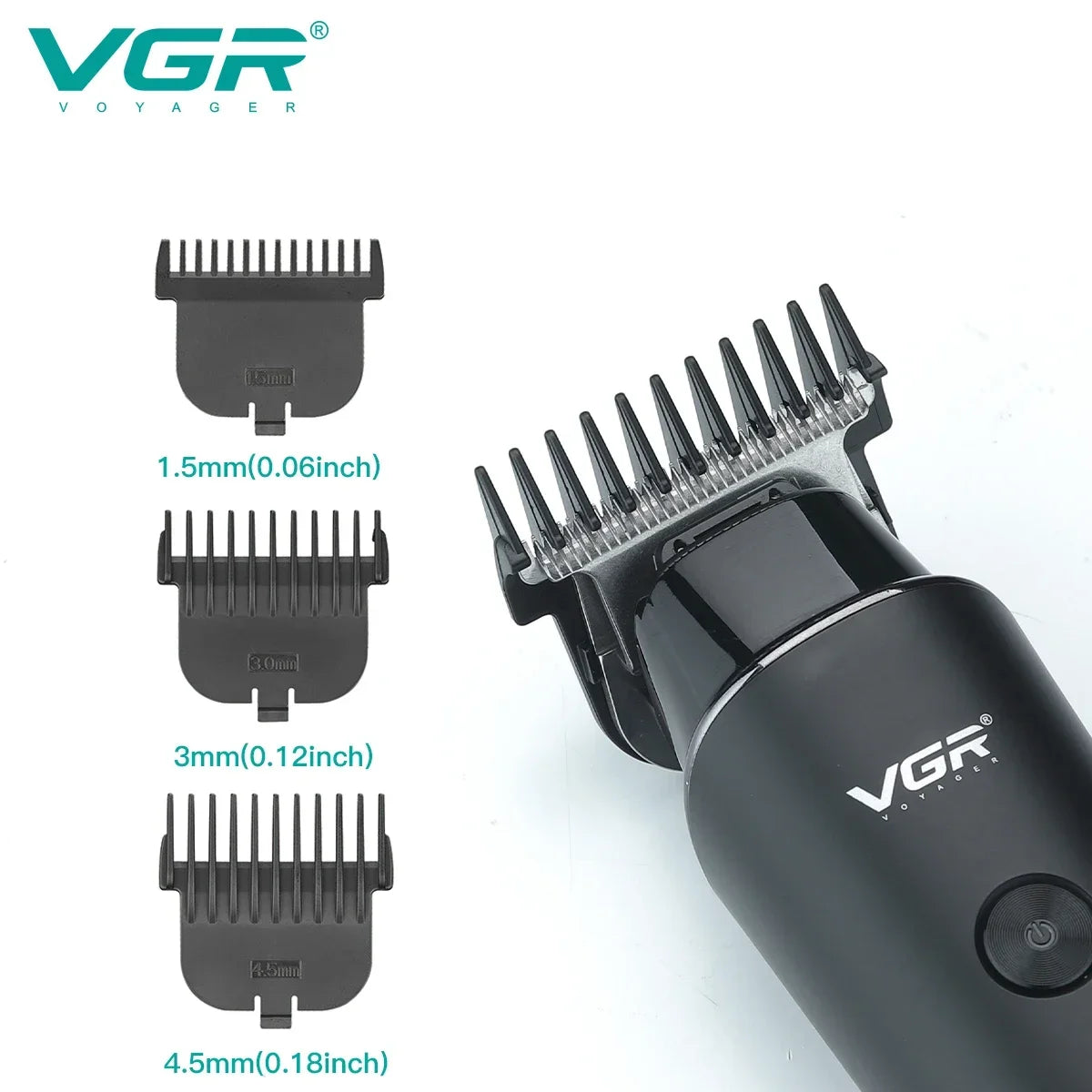 VGR Hair Cutting Machine Electric Hair Clipper Professional Beard Hair Trimmer Face Haircut Mustache Barber Trimer For Men V-937