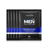 SADOER Men's Skin Care Sets Moisturizing Face Cream Facial Mask Lip Balm Sunscreen Facial Cleanser Eye Cream Men Skin Care Kit