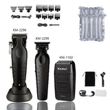 KM-2299 KM-1102 barber Hair Clipper Kit Men Electric Shaver Hair Trimmer Machine Professional Hair Cutting Machine