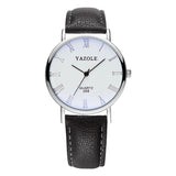 Men's Watches Top Brand Fashion Casual Men Quartz Wristwatches Leather Belt Simple Business Mens Watch Reloj Hombre Kol Saati