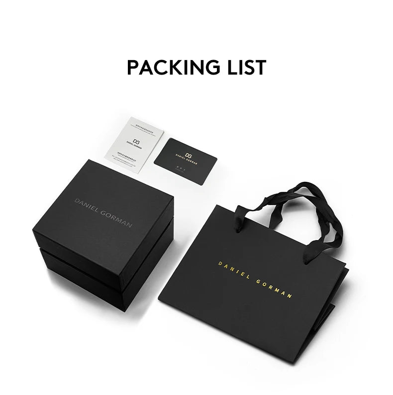 Men's Automatic Watches for Men Fashion Tonneau Mechanical Clock Earth Dial Waterproof Luxury Luminous Skeleton Mens WristWatch