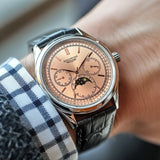 High Quality Men's Luxury Belt Fashion Quartz Analog Watch Men Round Business Student Sport Waterproof Glow Clock Birthday Gift