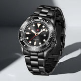 2025 new men's quartz watch fashion classic business men's watch quartz watch men's luminous calendar steel belt watch student