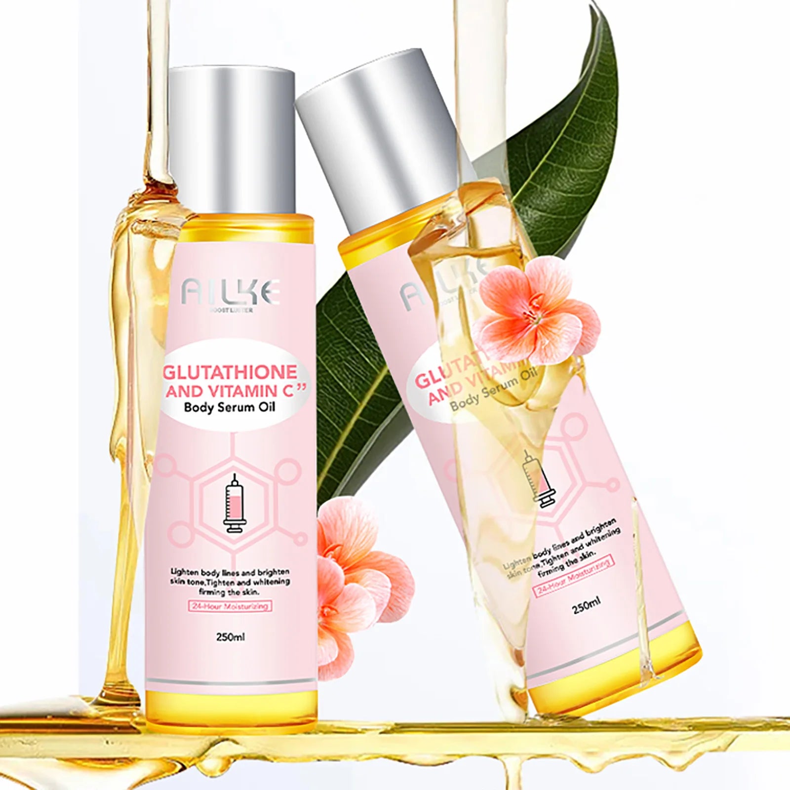 AILKE Vitamin C Moisturizing And Brightening Skin Tone Massage Essential Oil, Smooth, Soft Skin, For All Skin Types