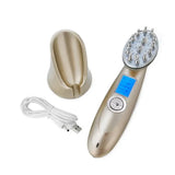 Electric Laser Hair Growth Comb Anti Hair Loss Massage Therapy Infrared RF Red Light EMS Vibration Massager Hair Brush Hair Care