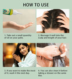 Pure Natural India Hair Oil Ayurvedic Herbal Hair Care Shampoo Rosemary Hair Growth Oil Anti Hair Loss Hair Regrowth Serum