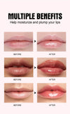 PLUMP POUT Lip Plumping Booster Gloss High Shine for Plumper Looking Lips Extreme Shine Crystal Volume Lip Oil Cosmetics Makeups