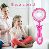 DIY Braiding Hairstyle Tool Electric Automatic Hair Braider Twist Braider Machine Weave Roller Hairstyle Machine Set Child Gift
