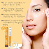 5% Coffee Eye Serum Fade Eye Fine Line Collagen Lightens Dark Circles Bags Puffiness Tighten Moisturizing Under Eyes Skin Care