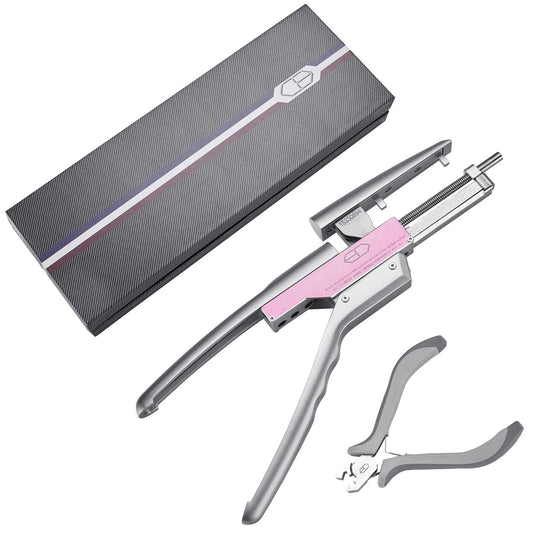 6D Hair Extension Machine Second Generation Quick-operated Non-marking Hair Extension Tool More Faster Five Bunches in a Row