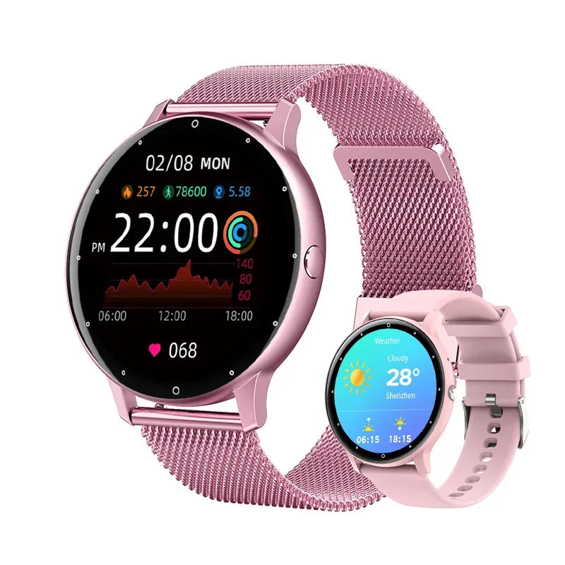 2025 New Lady Fashion Smart Watch women AMOLED HD Screen GPS Sport Heart Rate Bluetooth Call Waterproof Outdoor Smartwatch Women - Wear444