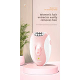 Electric hair removal device, waterproof and private trimmer, compact and portable shaver