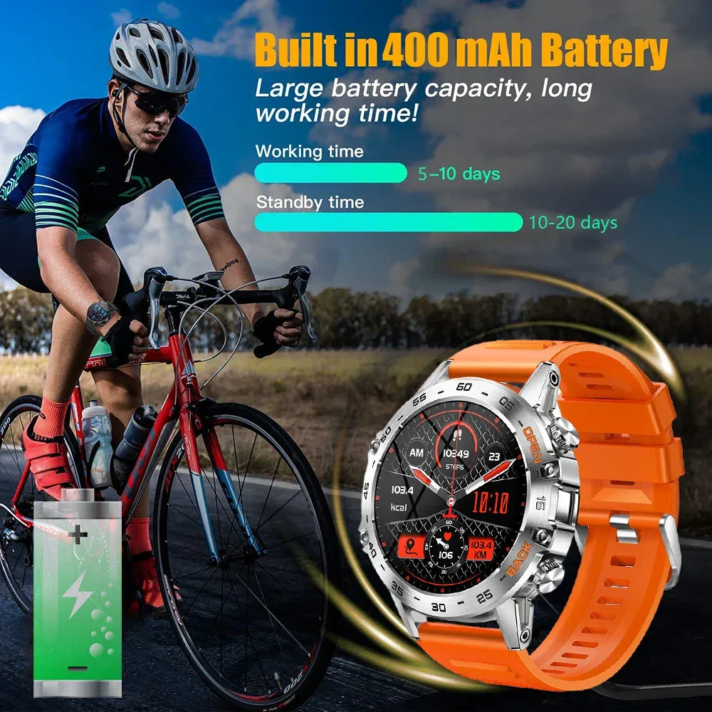 MEVADEN Steel 1.39 Bluetooth Call Smart Watch Men Sports Fitness Tracker Watches IP67 Waterproof Smartwatch for Android IOS MD52 - Wear444