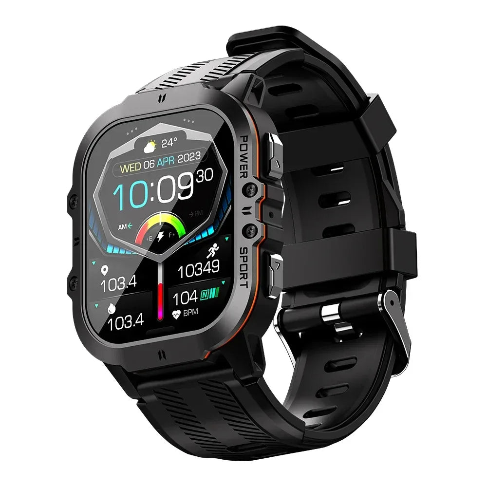 OUKITEL Smart Watch BT20 Sport SmartWatch BT5.2 350mAh 1.96" AMOLED Display - Wear444