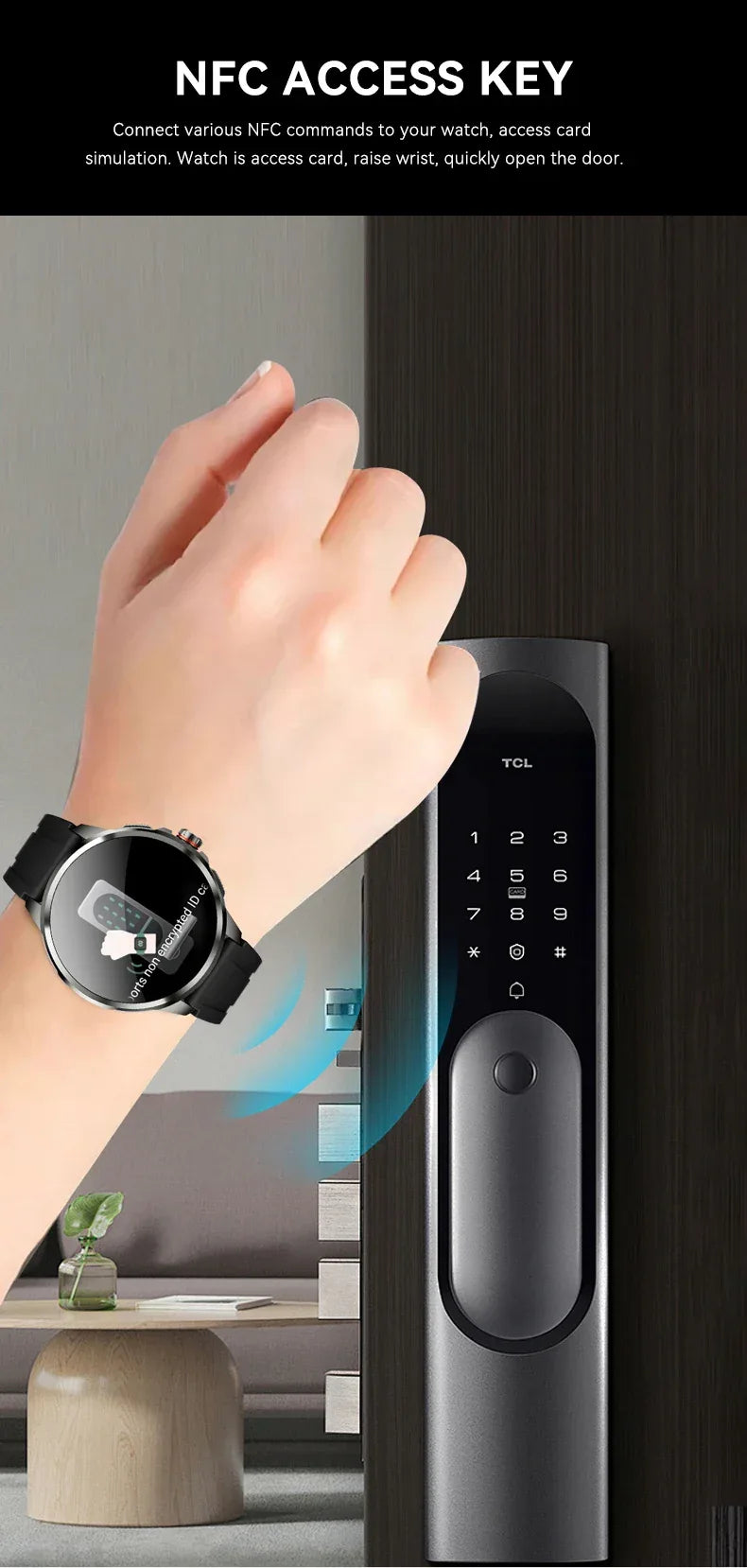 8GB+128GB RAM 5G/4G Smart Watch 1.95 inch AMOLED 2100mah Battery 900W Camera GPS WIFI Google APP Download Android 9.0 Smartwatch - Wear444