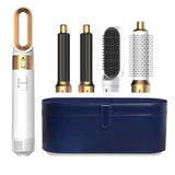5-in-1 Hairstyling Tool is a revolutionary hair styling machine that combines the power of a hair dryer, straightener, curler,vo