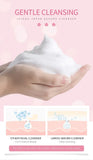 Sakura Sunscreen and Cleanser RichFoam Deep Clean Remove Grease Improve Oily Face Wash Cream GentleMoisturizing Remove Blackhead