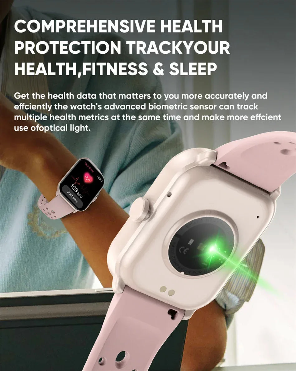 2025 New For Android ios Watch 5 Original Men GPS Track Bluetooth Call Heart rate Waterproof Sport Fitness Smart bracelet Women - Wear444