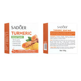 Turmeric Soap Essential Oil Handmade Soap Cleansing Bath Soap Moisturizing Whitening Brightening Body Deep Cleaning Skin Care