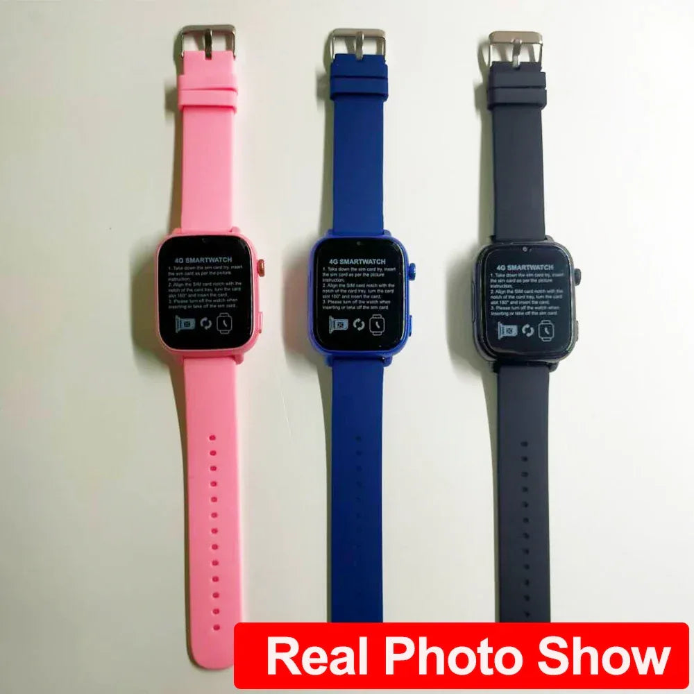 4G Smart Watch Kids GPS WIFI Video Call SOS APP Download Child Smartwatch Camera Monitor Tracker Location Phone Watch - Wear444