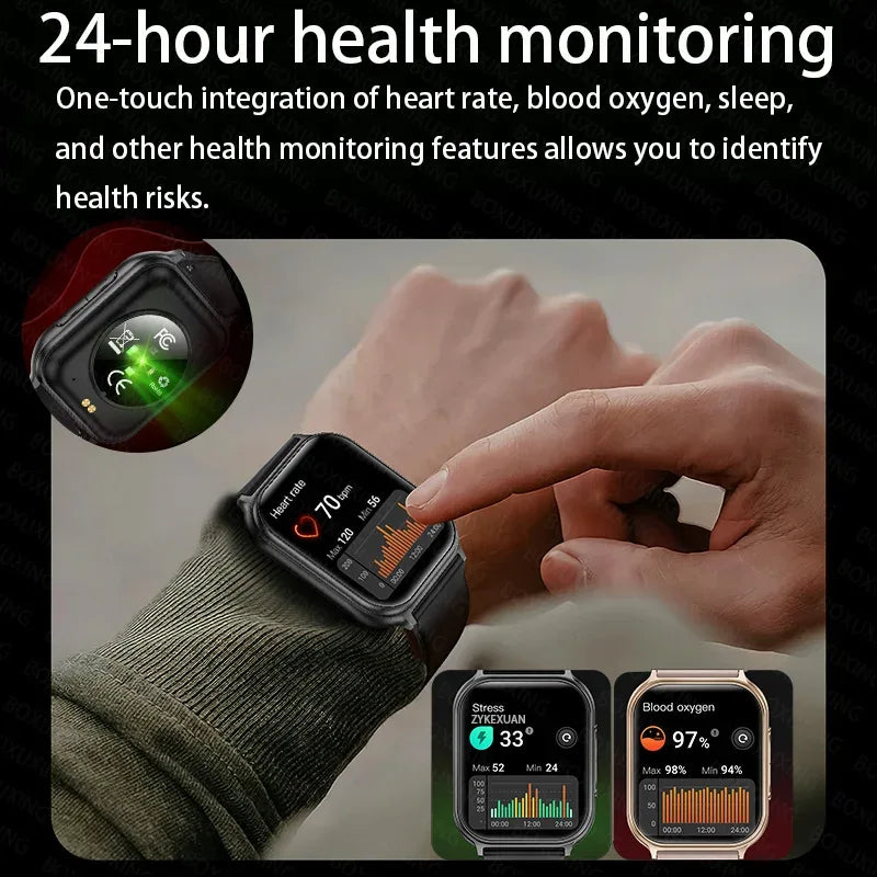 700mAh Lady fashion Smart Watch Men Women Heart Rate Blood Pressure Fitness Tracker Bluetooth Call Smartwatch Man For Android - Wear444