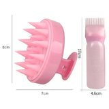 1-4pcs Hair Oil Dispenser Bottle Root Comb Applicator Dispenser For Hair Oil Reusable Scalp Massager Shampoo Brush Dye Hair Tool