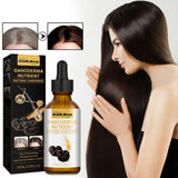 White To Black Hair Oil Herbal Repair Nourish Moisturize Scalp Treat White Hair Dry Damaged Hair For Daily Hair Care