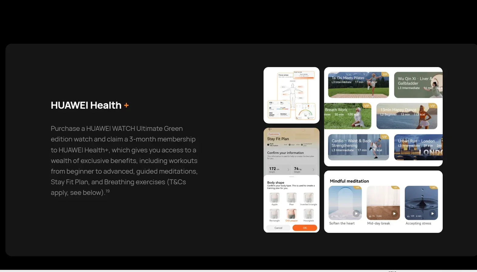 HUAWEI Watch Ultimate Smartwatch, 1.5" LTPO AMOLED Touch Display, Golf Course Mode, 100m Water Resistance, 2-Week Battery Life - Wear444