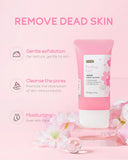 Sakura Face Deep Cleaning Exfoliating Gel Skin Care Whitening Moisturizer Repair Facial Scrub Skin Care 60g