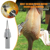 Electric Hair Plucking Artifact Handheld Household Hair Removal Machine Chicken Duck And Goose Hair Plucker