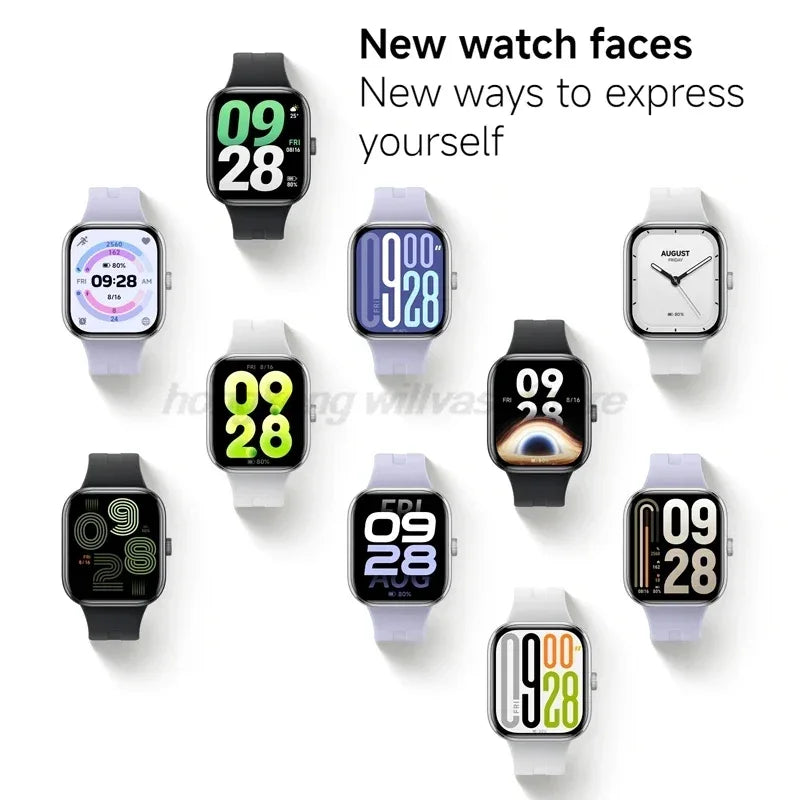 Global Version Xiaomi Redmi Watch 5 Bluetooth Phone Call 2.07'' AMOLED Screen Health Monitoring 24 Days Battery Mi Smartwatch - Wear444