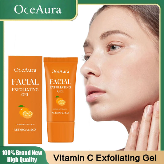 Facial Exfoliating Cream Clear Pores Shrink Improve Dullness Fade Dark Spot Soften Cuticle Remove Dirt Grease Face Cleansing Gel