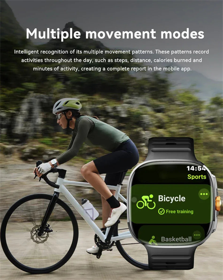 4G/5G Smartwatch 2.40 inch Larger Screen 190° Rotary Camera 16GB+256GB GPS Map WIFI Connect Apps Download Smart Watch Android 10 - Wear444