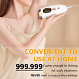 Laser Machine to Remove Hair Brown Laser Home Body Ipl Hair Remover Ice Cooling Portable Permanent Woman Hair Removal