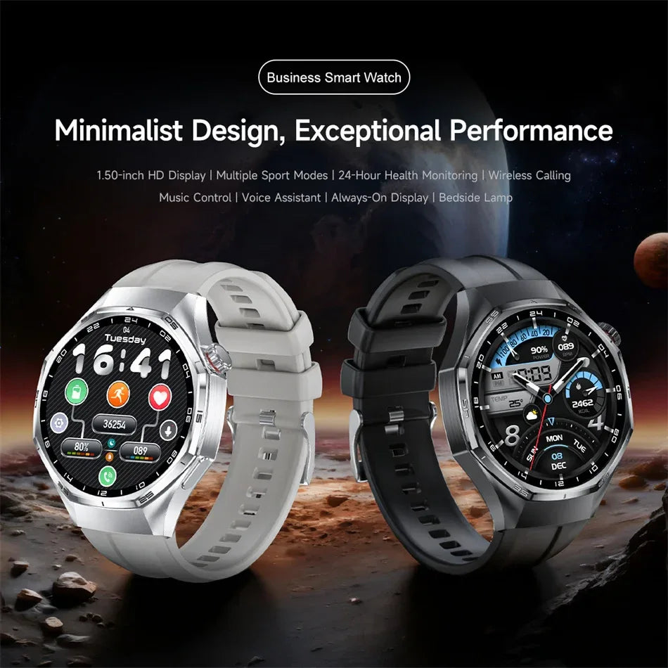 2026 New Upgrade Watch 6 Max GPS Workout Tracking Heart Rate Blood oxygen AMOLED Bluetooth Call Sport Waterproof Smart Watch - Wear444