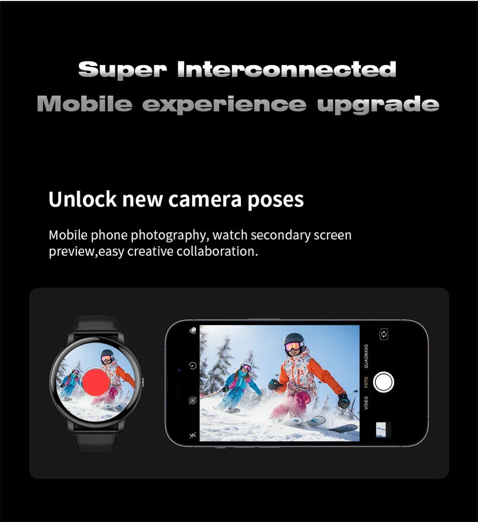 2025 New Smart Watch Women Men Bluetooth Call Sports Fitness Watches Heart Rate Health Monitor Smartwatch Ladies For Android iOS - Wear444